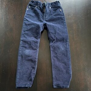 Crewcuts Kids Casual corduroy pants- Navy Blue